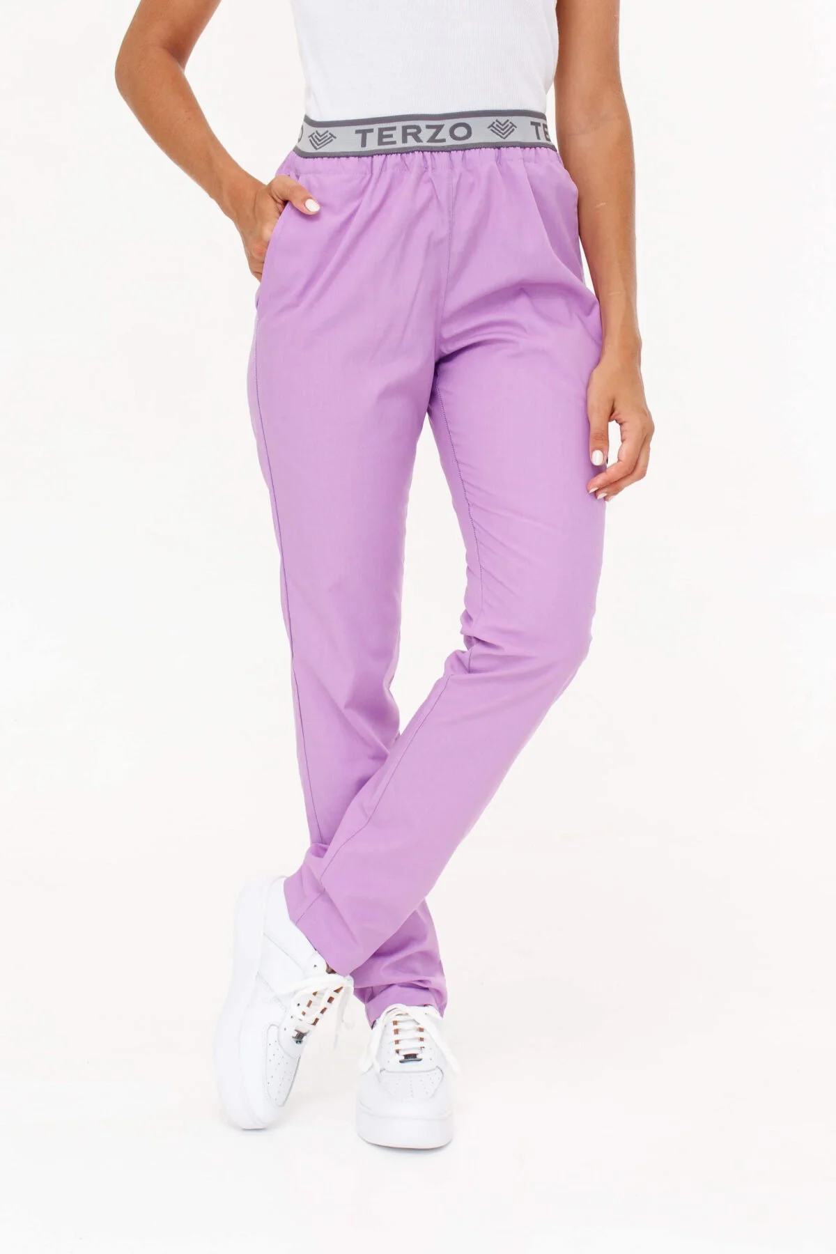 IMG_4680 Pantalon Unisex Brand Pocket Malva ARCIEL - Imagen 1