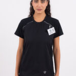 Chaquetilla Mujer Comfy Negro ARCIEL con  MICROPERFORADO SPANDEX