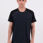 Chaquetilla Hombre Comfy Negro ARCIEL con MICROPERFORADO SPANDEX