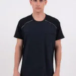 Chaquetilla Hombre Comfy Negro ARCIEL con MICROPERFORADO SPANDEX