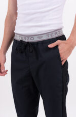 Pantalon Unisex Brand Comfy Negro ARCIEL con MICROPERFORADO SPANDEX - Image 12