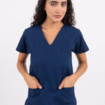 Chaquetilla Mujer Shapy Azul Marino ARCIEL con JERSEY SPANDEX