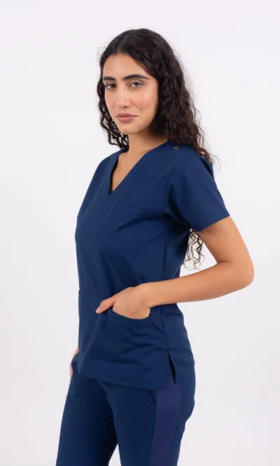Chaquetilla Mujer Shapy Azul Marino ARCIEL con JERSEY SPANDEX