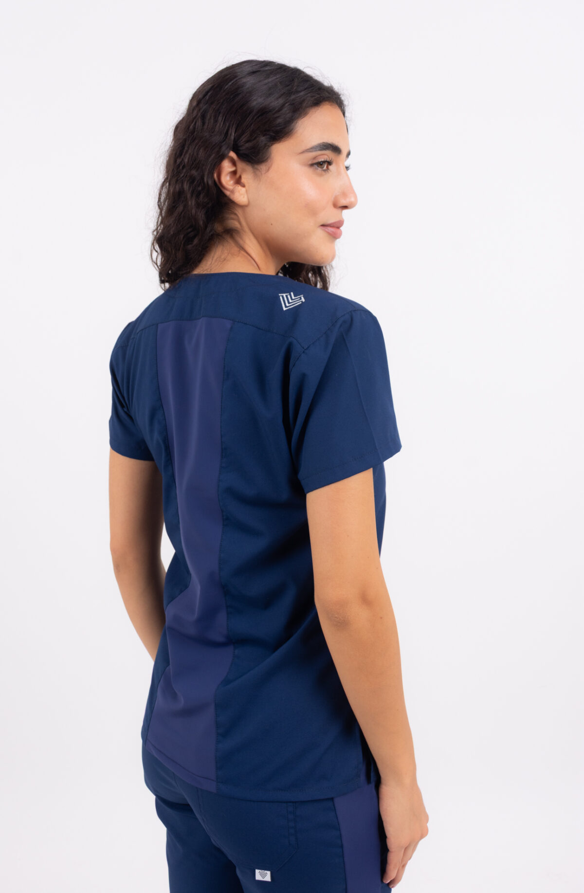 Chaquetilla Mujer Shapy Azul Marino ARCIEL con JERSEY SPANDEX - Image 3