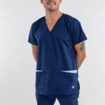 Chaquetilla Hombre Lisa Azul Marino 490 SUPERFLEX SPANDEX