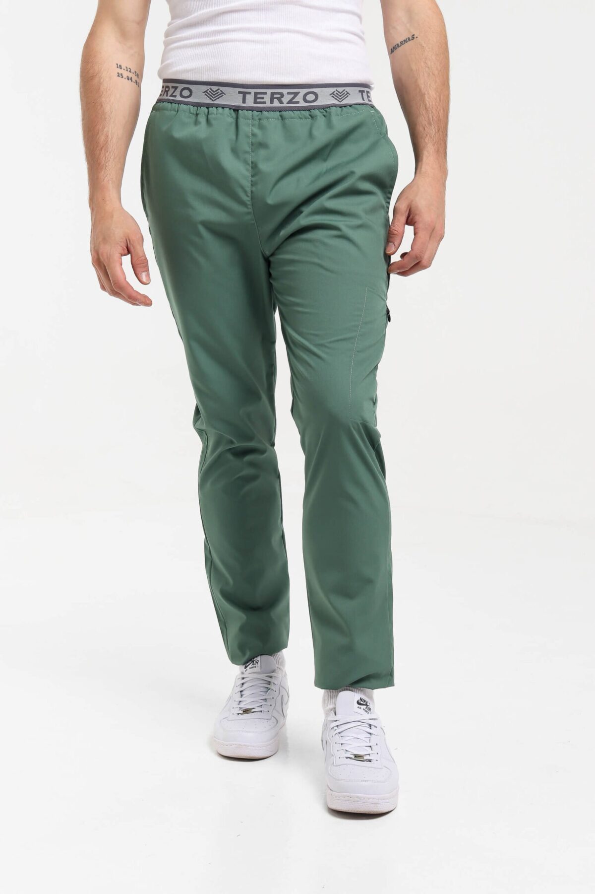 Pantalon Unisex Brand Pocket Verde Seco ARCIEL