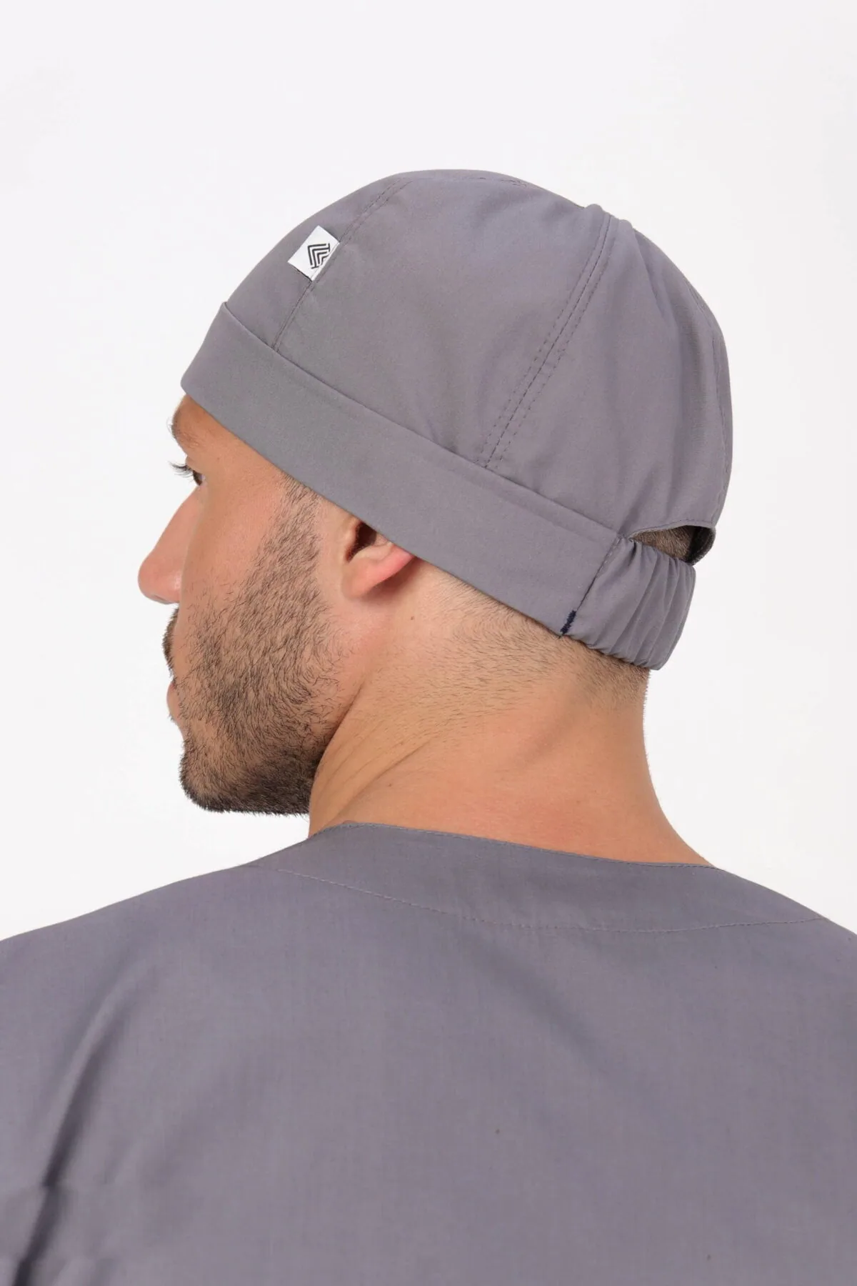 Cofia Estilo Gorra Unisex Gris ARCIEL - Imagen 2