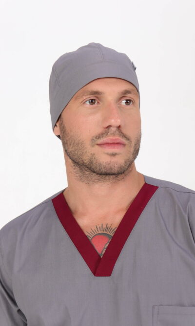 Cofia Estilo Gorra Unisex Gris ARCIEL