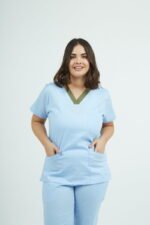 Chaquetilla Mujer Ecco Celeste ALGODON SPANDEX