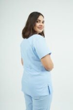 Chaquetilla Mujer Ecco Celeste ALGODON SPANDEX - Image 2