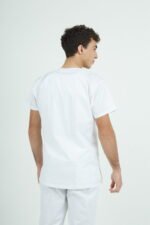 Chaquetilla Hombre Ecco Blanco y Musgo ALGODON SPANDEX - Image 2
