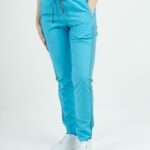 Pantalon Unisex Brand Shapy Turquesa ARCIEL con JERSEY SPANDEX