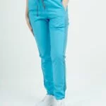 Pantalon Unisex Brand Shapy Turquesa ARCIEL con JERSEY SPANDEX