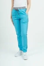 Pantalon Unisex Brand Shapy Turquesa ARCIEL con JERSEY SPANDEX