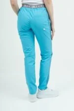 Pantalon Unisex Brand Shapy Turquesa ARCIEL con JERSEY SPANDEX - Imagen 2