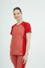 Chaquetilla Mujer Comfy Rojo ARCIEL con MICROPERFORADO SPANDEX