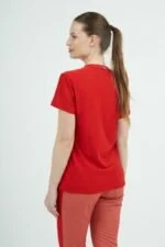 Chaquetilla Mujer Comfy Rojo ARCIEL con MICROPERFORADO SPANDEX - Imagen 2