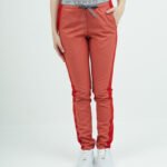 Pantalon Unisex Brand Comfy Rojo ARCIEL con MICROPERFORADO SPANDEX