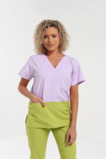 Chaquetilla Mujer Duo Lila y Manzana ARCIEL