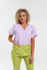 Chaquetilla Mujer Duo Lila y Manzana ARCIEL