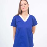 Chaquetilla Mujer Ecco Electrico y Blanco ALGODON SPANDEX