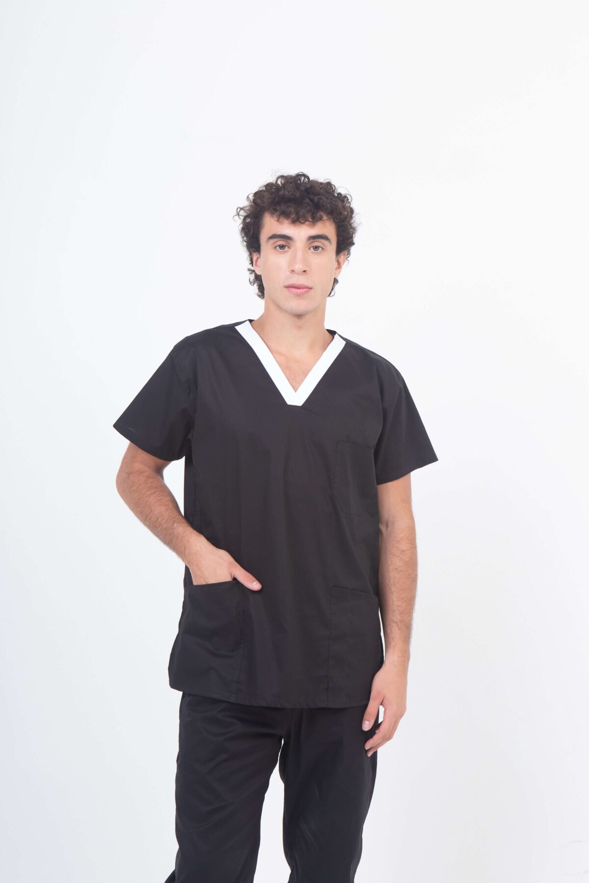 Chaquetilla Hombre Ecco Negro ALGODON SPANDEX - Image 1