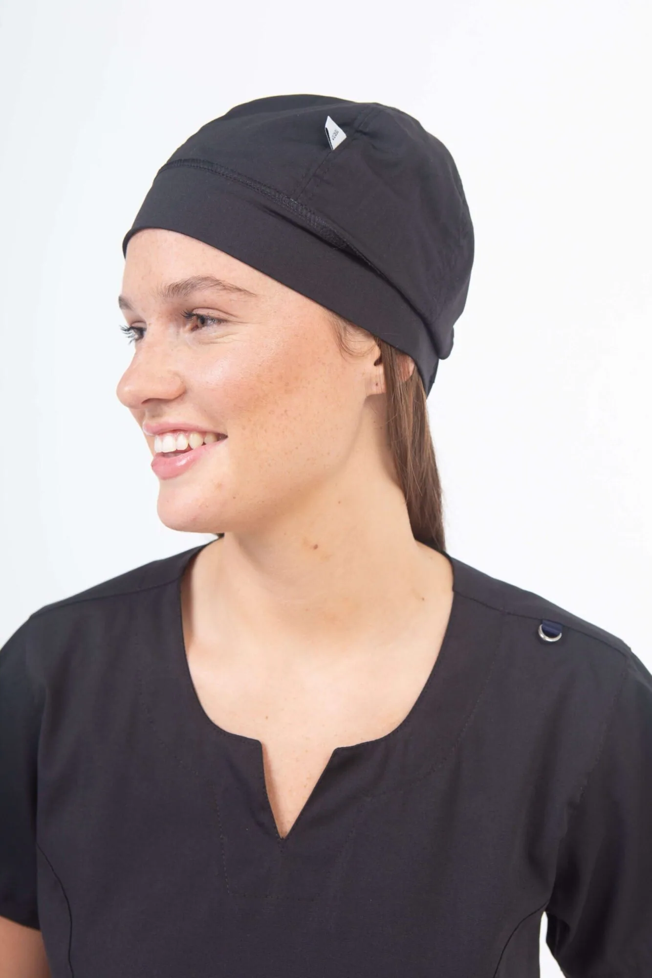 terzo33149 Cofia Estilo Gorra Unisex Negro SUPERFLEX - Imagen 1