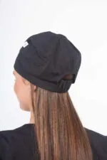 Cofia Estilo Gorra Unisex Negro SUPERFLEX - Imagen 2