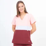 Chaquetilla Mujer Tricolor Rosa Bordo ARCIEL