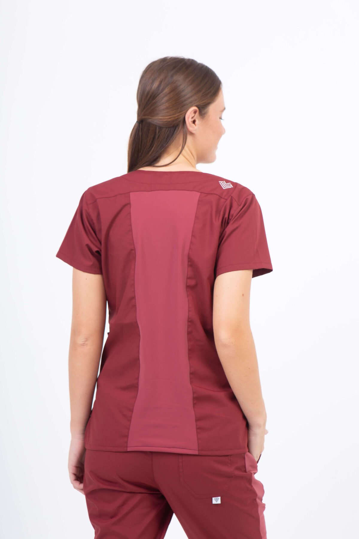 Chaquetilla Mujer Shapy Bordo ARCIEL con JERSEY SPANDEX - Image 2