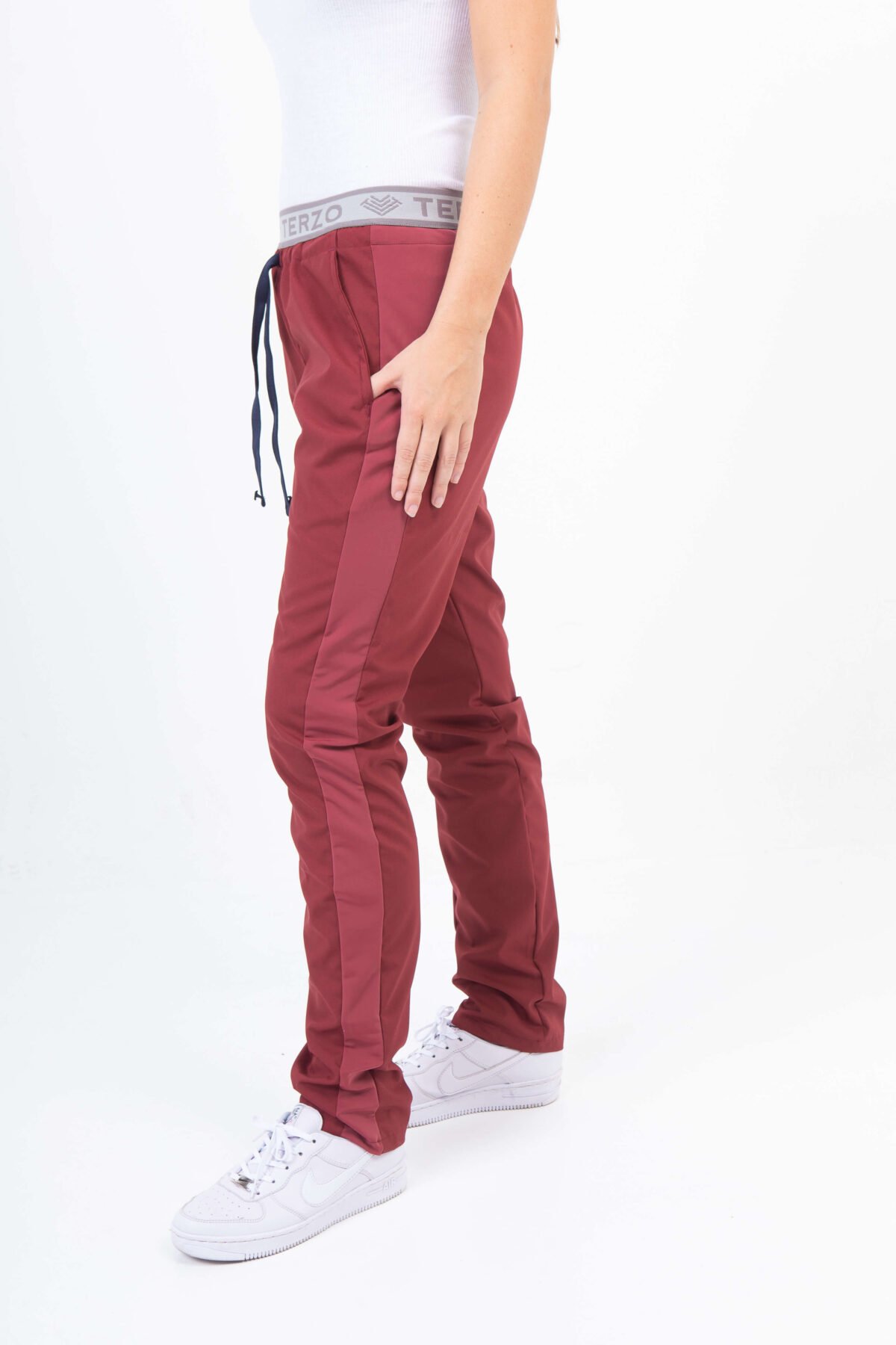 Pantalon Unisex Brand Shapy Bordo ARCIEL con JERSEY SPANDEX - Image 1