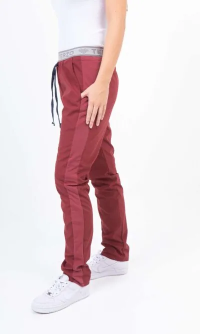Pantalon Unisex Brand Shapy Bordo ARCIEL con JERSEY SPANDEX