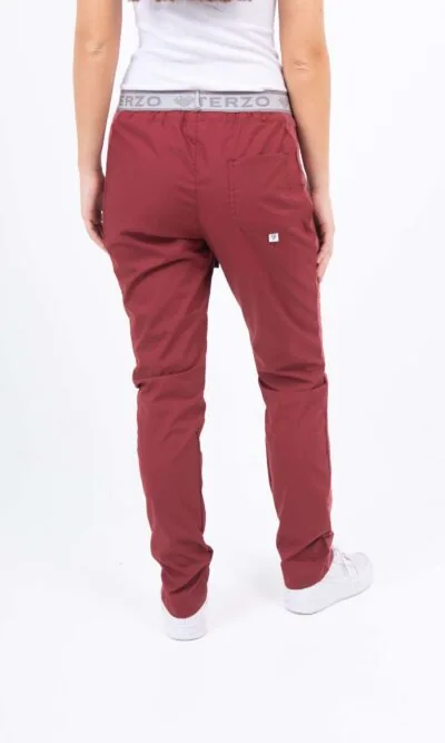 Pantalon Unisex Brand Shapy Bordo ARCIEL con JERSEY SPANDEX