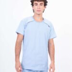 Chaquetilla Hombre Comfy Celeste ARCIEL con MICROPERFORADO SPANDEX