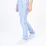 Pantalon Unisex Brand Comfy Celeste ARCIEL con MICROPERFORADO SPANDEX
