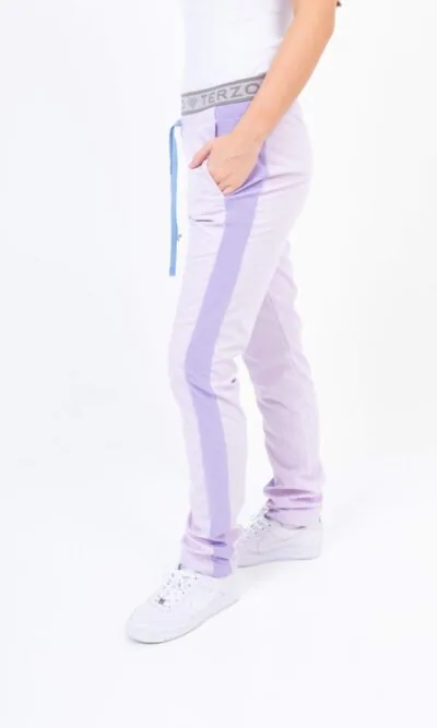 Pantalon Unisex Brand Comfy Malva ARCIEL con MICROPERFORADO SPANDEX