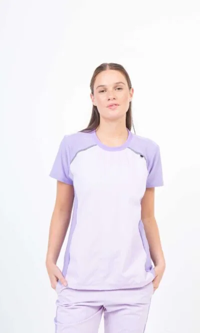 Chaquetilla Mujer Comfy Malva ARCIEL con MICROPERFORADO SPANDEX