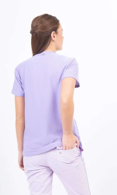 Chaquetilla Mujer Comfy Malva ARCIEL con MICROPERFORADO SPANDEX