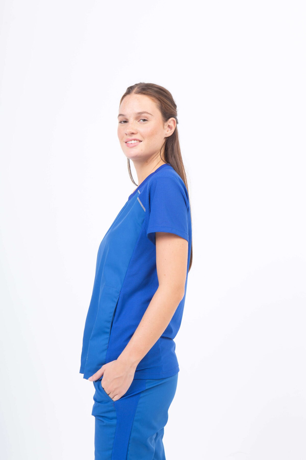 terzo34502 Chaquetilla Mujer Comfy Francia ARCIEL con MICROPERFORADO SPANDEX - Image 5