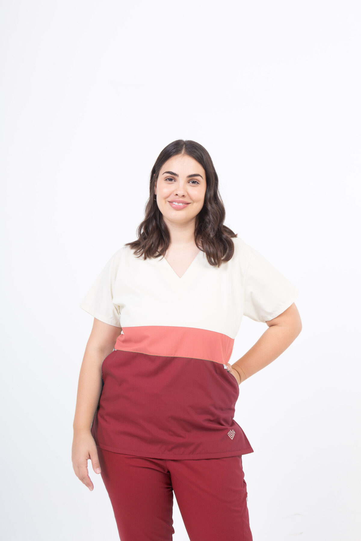 Chaquetilla Mujer Tricolor Natural ARCIEL - Image 1