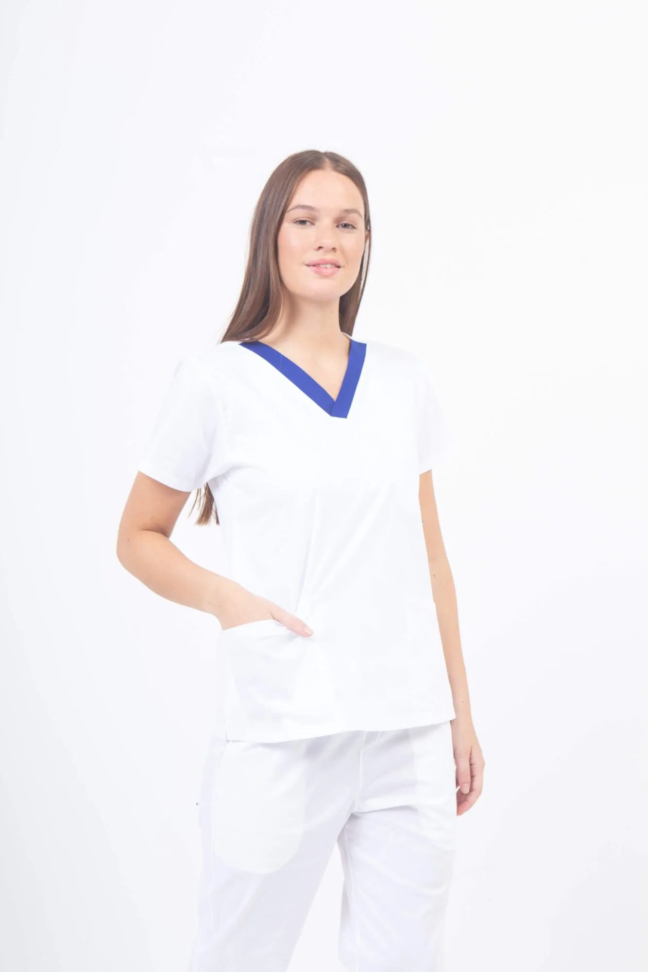 terzo32362 Chaquetilla Mujer Ecco Blanco ALGODON SPANDEX - Imagen 1