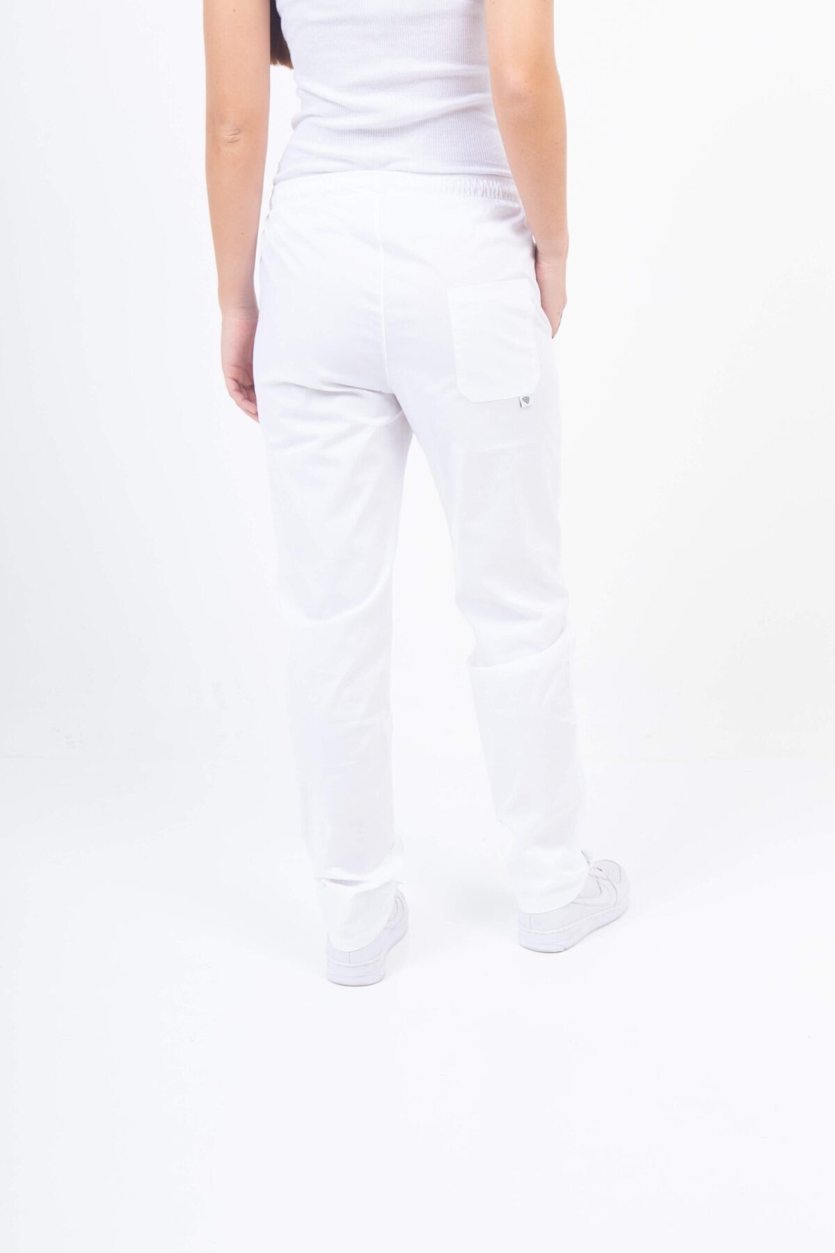 Pantalon Unisex Ecco Blanco ALGODON SPANDEX - Image 2