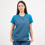 Chaquetilla Mujer Comfy Petroleo ARCIEL con MICROPERFORADO SPANDEX