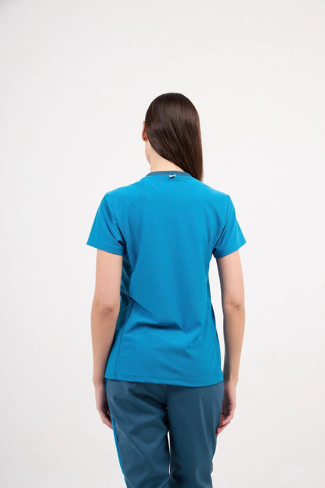 Chaquetilla Mujer Comfy Petroleo ARCIEL con MICROPERFORADO SPANDEX - Imagen 2
