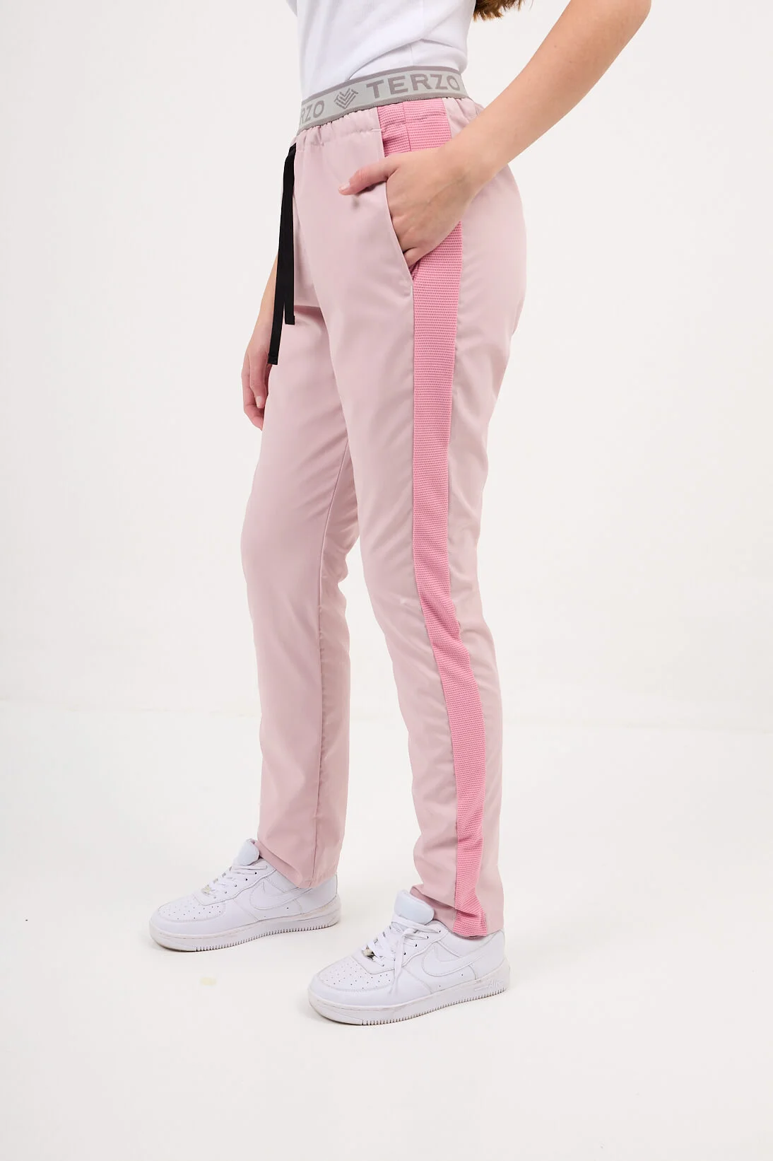 Pantalon Unisex Brand Comfy Rosa Viejo ARCIEL con MICROPERFORADO SPANDEX - Imagen 1
