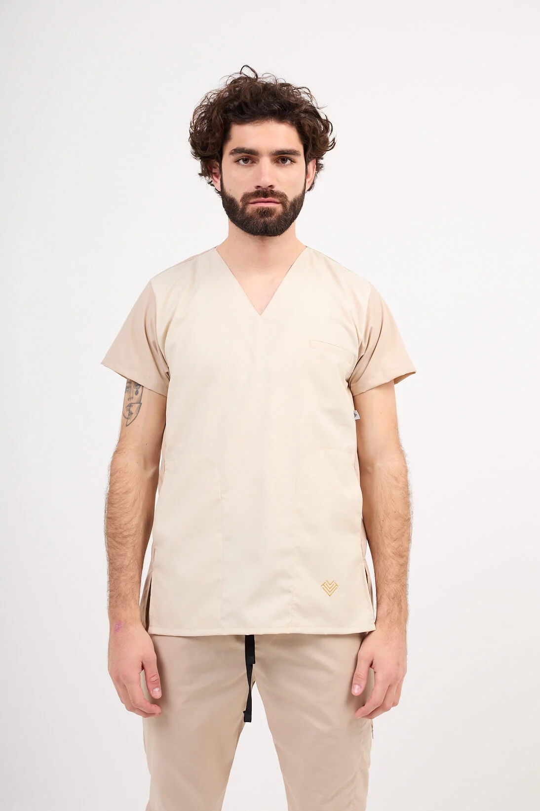 trz13622 Chaquetilla Hombre Fronte Beige ARCIEL - Imagen 1