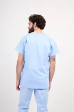 Chaquetilla Hombre Ecco Celeste y Marino ALGODON SPANDEX - Imagen 2