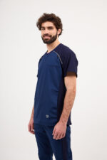 Chaquetilla Hombre Comfy Marino ARCIEL con MICROPERFORADO SPANDEX