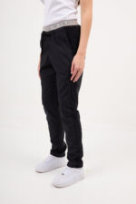 Pantalon Unisex Brand Comfy Negro ARCIEL con MICROPERFORADO SPANDEX - Image 3