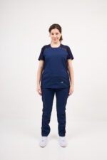 Chaquetilla Mujer Comfy Marino ARCIEL con MICROPERFORADO SPANDEX - Image 8